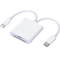 USB-C to SD Card Reader, Multi-functional Type-C Interface Mobile Phone SD Card Reader, Mobile Phone Accessories for iPhone 1...