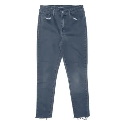 LEVI'S High Rise Jeans Blue Denim Slim Skinny Womens W29 L26
