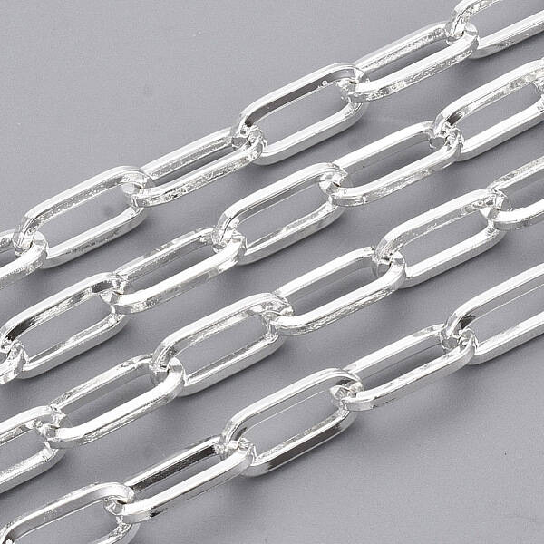 Unwelded Iron Paperclip Chains