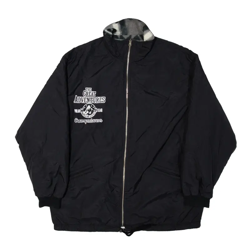 POLAR STAR The Great Adventures Reversible Sportswear Shell Jacket Black Mens M