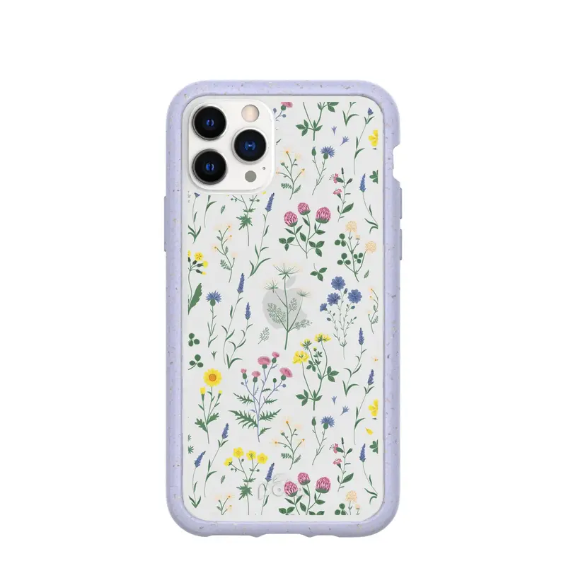 Clear Shadow Blooms iPhone 11 Pro Case With Lavender Ridge