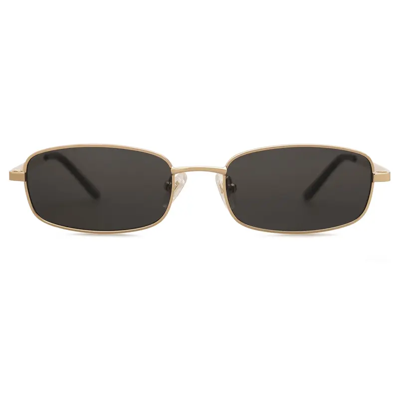 SOJOS Small Y2k Narrow Rectangle Sunglasses Womens Mens Retro 80s 90s UV400 Sunnies