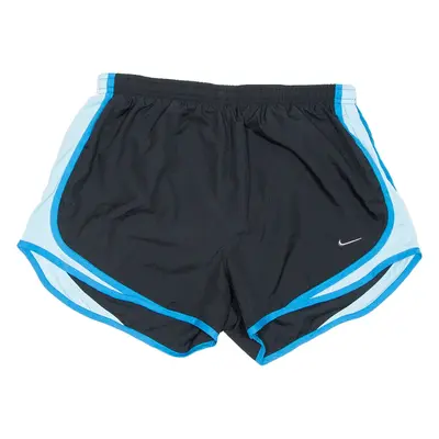NIKE Mesh Lining Mens Sports Shorts Blue Relaxed M W28