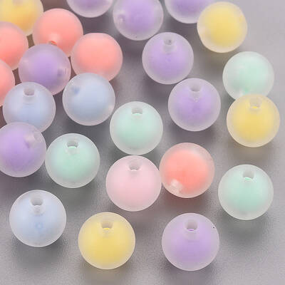 Transparent Acrylic Beads