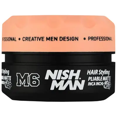 Nishman M6 Flexible Hair Paste - Hair Paste Inca Inchi, 100 ml