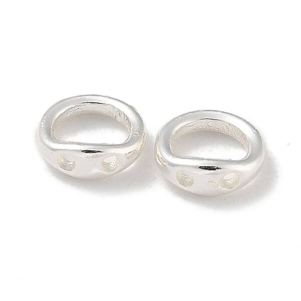 Brass Ring Charm Connectors