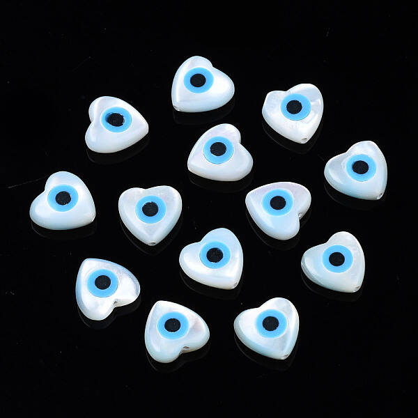 Natural White Shell Mother of Pearl Shell Beads