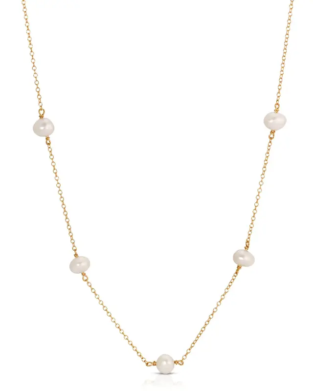 Lajos Necklace | Metal Color: Gold