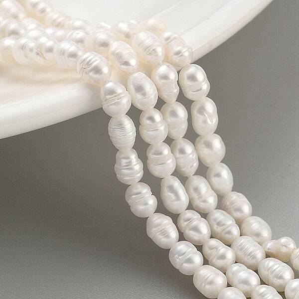 Natural Cultured Freshwater Pearl Beads Strands