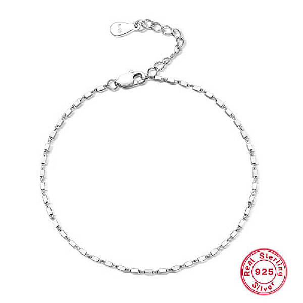 925 Sterling Silver Link Bracelets for Women