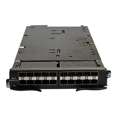 BR-MLX-10GX20-X2 Brocade MLX 20-Ports 10/1Gb/s 10GBase-X20 SFP+/SFP (mini-GBIC) Gigabit Ethernet Expansion Module