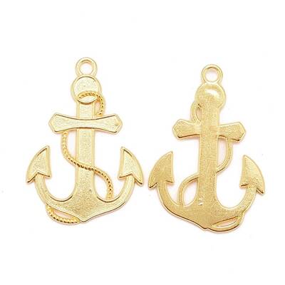 Tibetan Style Alloy Anchor Pendants