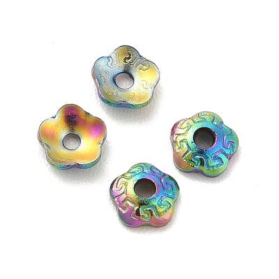 Ion Plating(IP) 304 Stainless Steel Bead Caps