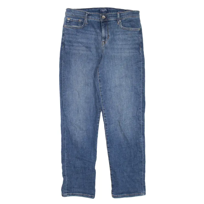 CHAPS Jeans Blue Denim Slim Boyfriend Womens W30 L28