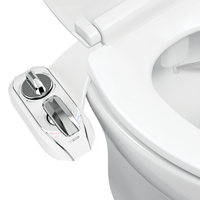 LUXE Bidet NEO 320 Plus - Bidet Attachment for Toilet Seat, Temperature Control, Rear & Feminine Wash, Easy Slide-in Install,...