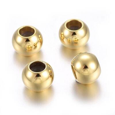 201 Stainless Steel Beads