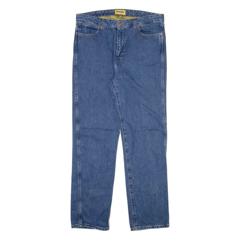 WRANGLER Retro Womens Jeans Blue Regular Boyfriend W32 L32