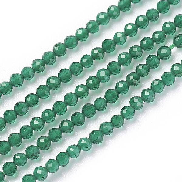 Transparent Glass Beads Strands