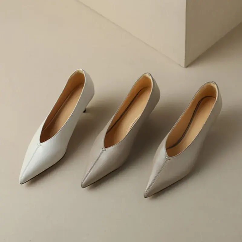 CHIKO Sophie Pointy Toe Block Heels Pumps Shoes