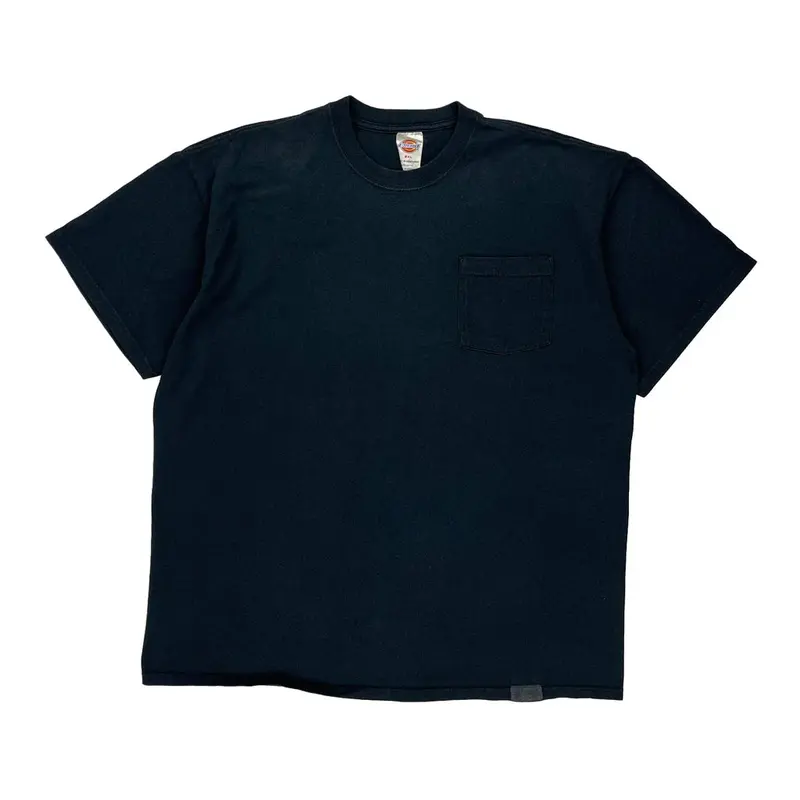 Dickies T-Shirt - 2XL Black Cotton