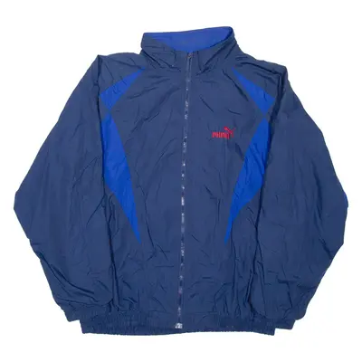 PUMA Mens Track Jacket Blue XL