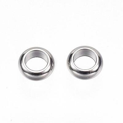 Tarnish Resistant 304 Stainless Steel Spacer Beads