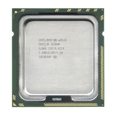 SLBKR Intel Xeon W3530 Quad-Core 2.80GHz 4.8GT/s QPI 8MB L3 Cache Socket LGA1366 Processor