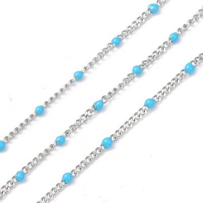 304 Stainless Steel Enamel Curb Chains