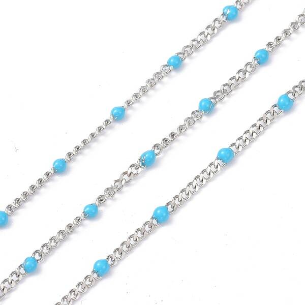304 Stainless Steel Enamel Curb Chains
