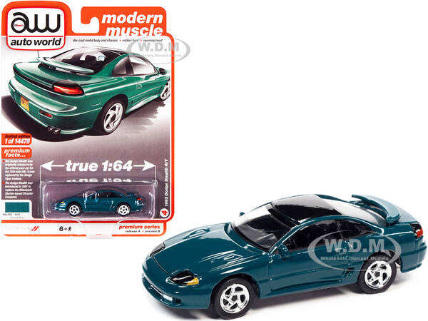 1993 Dodge Stealth R/T Peacock Green with Black Top \
