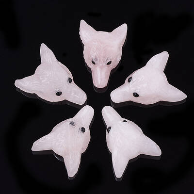 Natural Rose Quartz Pendants