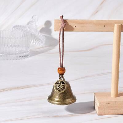 Iron Bell & Alloy Star Pendant Decorations