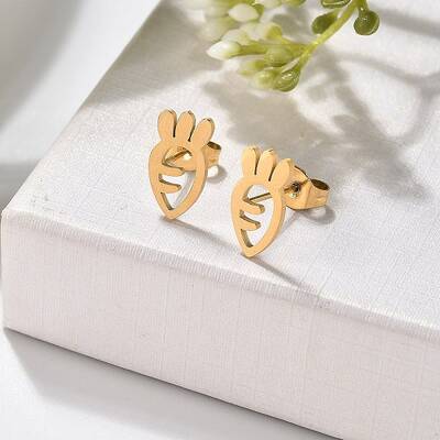 304 Stainless Steel Stud Earrings