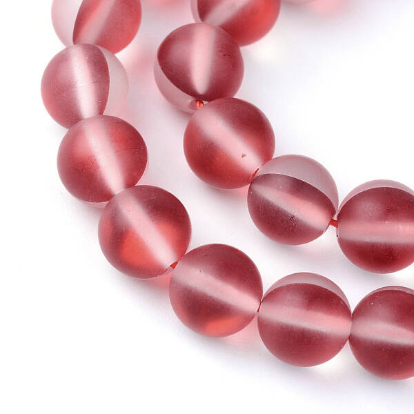 Synthetic Moonstone Beads Strands