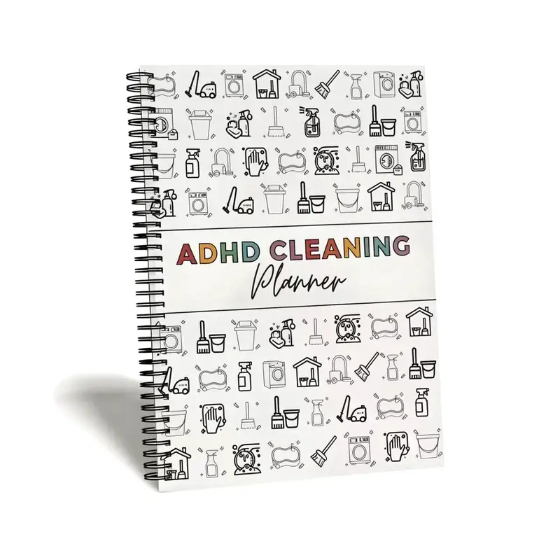 【ADHD Cleaning Planner】Household Daily Cleaning Schedule Planner,Weekly/monthly Cleaning Schedule,Household Cleaning Sche...