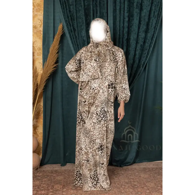 Isdal - Prayer Dress | Full-Length Modest Islamic Outfit for Women | Lightweight, Breathable & Easy-to-Wear Jilbab