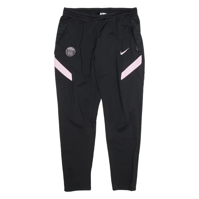 NIKE Womens Sweatpants Black Straight M W16 L28
