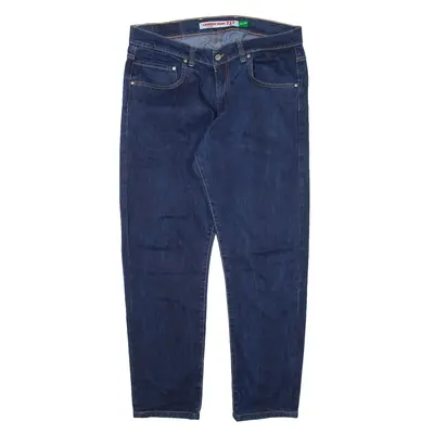 CARRERA 717 Jeans Blue Denim Regular Tapered Womens W36 L28