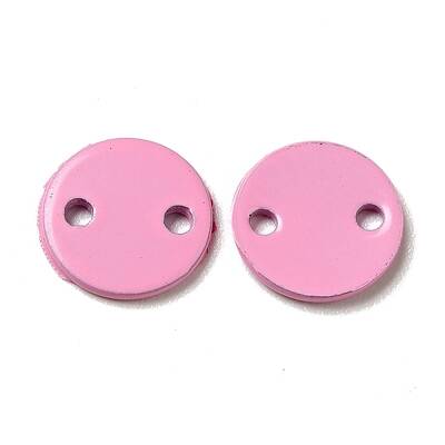 Spray Painted 201 Stainless Steel Connector Charms