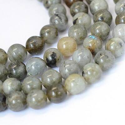 Natural Labradorite Round Bead Strands