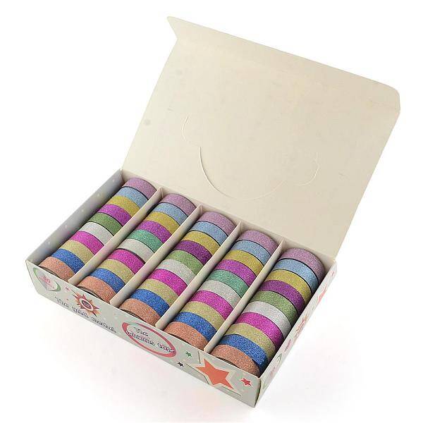 Glitter Powder DIY Scrapbook Decorative Paper Tapes