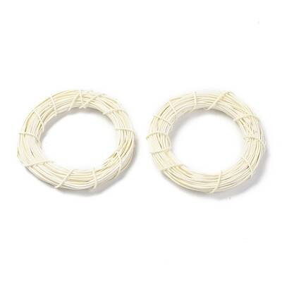 Circle Shape Rattan Vine Branch Wreath Hoop