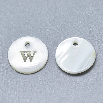Natural White Shell Mother of Pearl Shell Charms