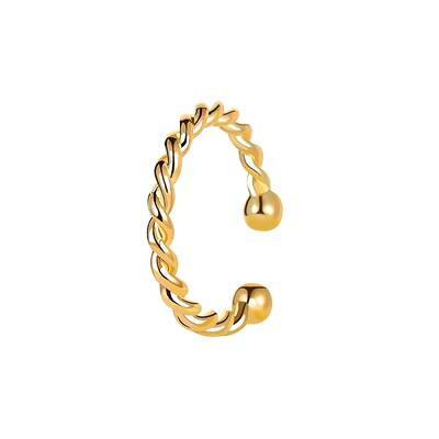 Adjustable Alloy Cuff Earrings