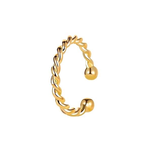 Adjustable Alloy Cuff Earrings