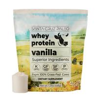 Santa Cruz Paleo Grass-Fed Whey Protein Bag | All-Natural | Zero Artificial Additives |  Amino Acids