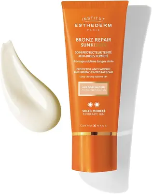 Institut Esthederm Bronz Repair Protective Firming Anti-Wrinkle Treatment Soleil Fort 50ml