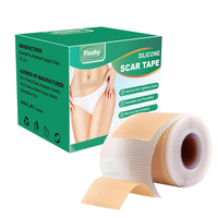 Silicone Scar Sheets, Scar Tape Reusable,Smoothing Skin Care Patches, Easy ToUse, Suitable for All Skin Types