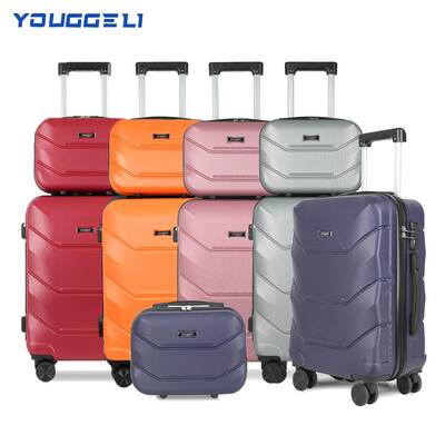 HOt 2025 multifunctional two-piece suitcase, YOUGGELl suitcasea must-have for going out, carry-on suitcase 20 inch 13inc