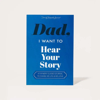 I want to hear your story, Dad Tell Me Your Life Story.  The Perfect Gift for Dad